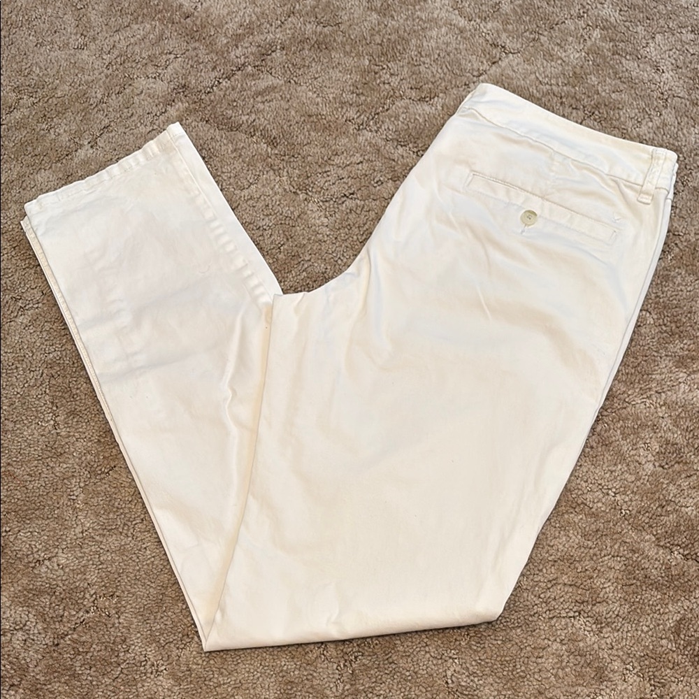 American Eagle Women’s 14 X-Long White Skinny Pants